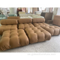 Mario Bellini Camaleonda Sofa in Leder